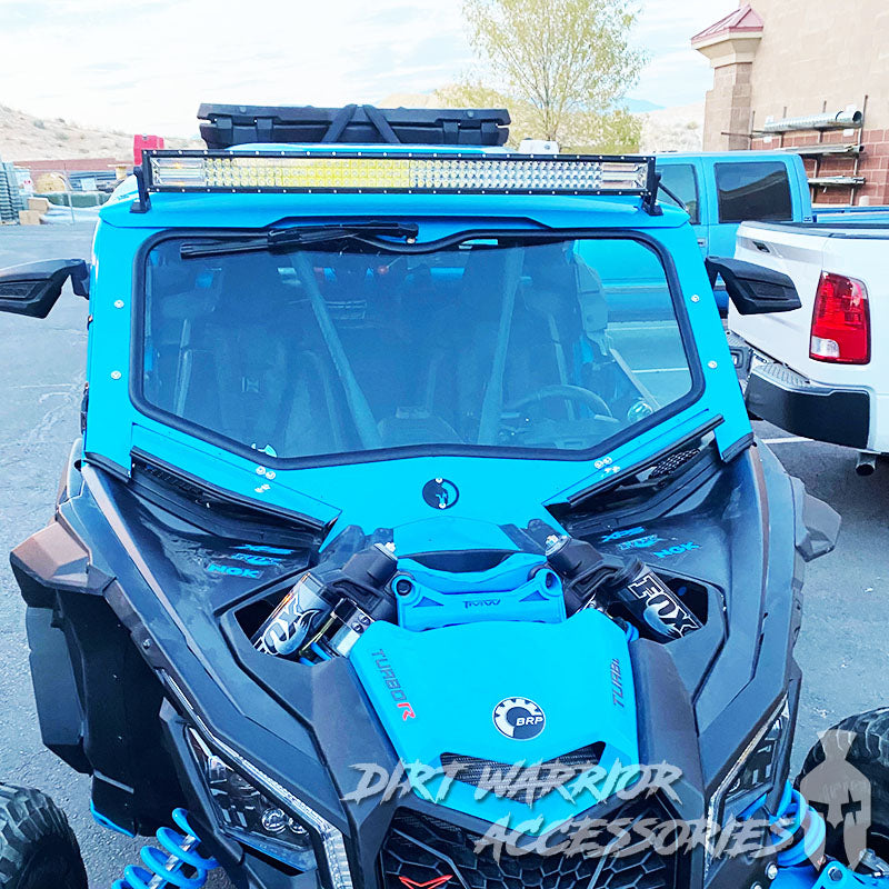 UTV Front Windshield - Can-Am Maverick X3 RC 2018+ | Dirt Warrior
