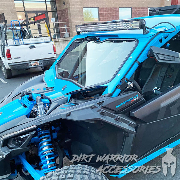 CANAM X3 RC FRONT WINDSHIELD 2018+ 'Dirt Warrior Accessories' 