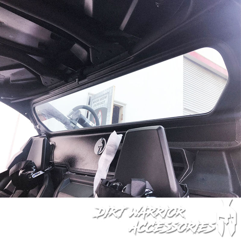 UTV Rear Windshield - Can-Am Maverick X3 2016+ | Dirt Warrior
