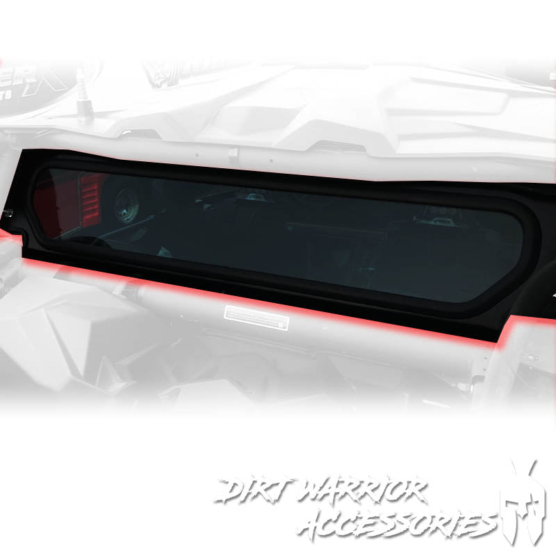 Can-Am X3 Rear Windshield 2016+ | Dirt Warrior Accessories