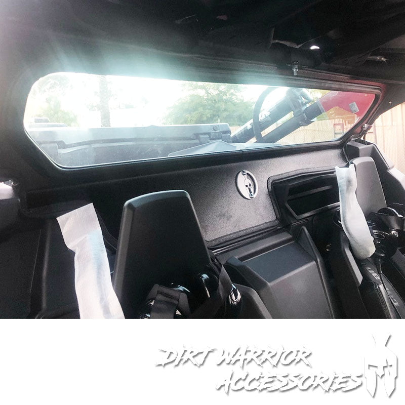 UTV Rear Windshield - Can-Am Maverick X3 2016+ | Dirt Warrior