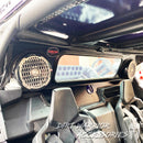 CANAM X3 REAR WINDSHIELD W/SPEAKER CUT-OUT 2016+
 interior  'Dirt Warrior Accessories' 