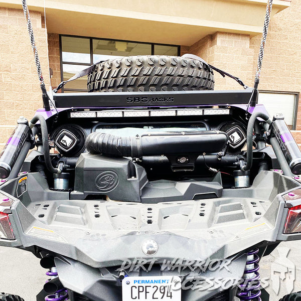 CANAM X3 REAR WINDSHIELD W/SPEAKER CUT-OUT 2016+