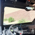 View from inside CF MOTO U FORCE 1000 FRONT WINDSHIELD 2019+ Dirt Warrior Accessories