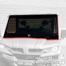 CF MOTO U FORCE 1000 FRONT WINDSHIELD 2019+