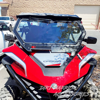 CF MOTO Z FORCE 950 H.O. FRONT WINDSHIELD 2021+ Dirt Warrior Accessories