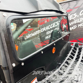 CF MOTO Z Force 500 Trail REAR WINDSHIELD 2021 Dirt Warrior Accessories