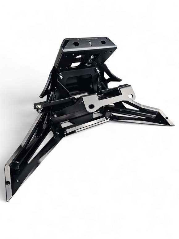Machined Billet Front Winch Bumper Black Anodize (Fits: Can-Am Maverick X3 2017+)