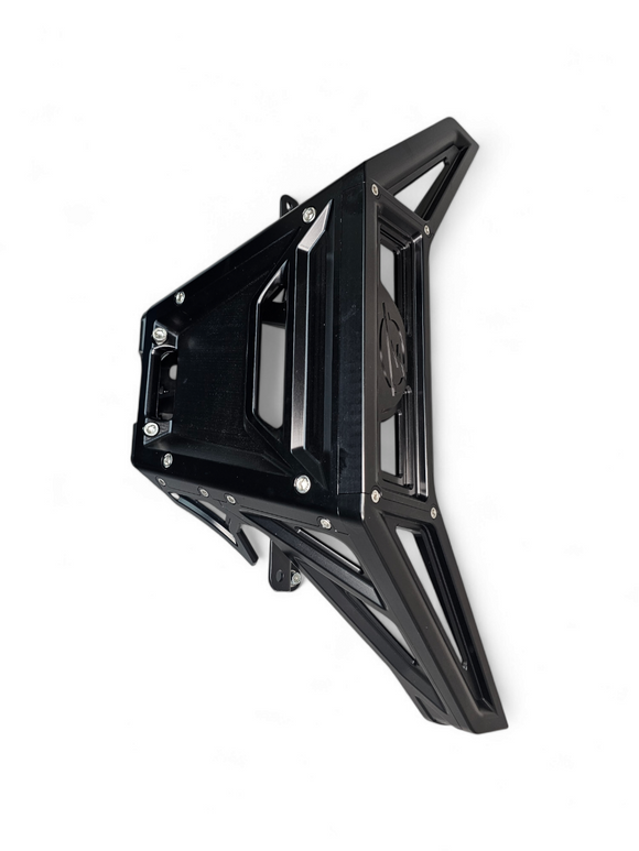 Machined Billet Front Winch Bumper Black Anodize (Fits: Can-Am Maverick X3 2017+)