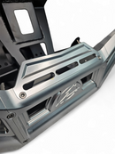 2017 to Current Can-Am X3 Maverick Machined Billet Front Winch Bumper (Clear Anodize) - electrikoffroad.com