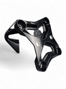 6 Bolt XL Radius Rod Plate with Tow Hook Black (Fits: Can-Am Maverick X3  2017+)