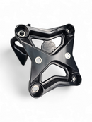 6 Bolt XL Radius Rod Plate with Tow Hook Black (Fits: Can-Am Maverick X3  2017+)
