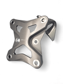 6 Bolt XL Radius Rod Plate with Tow Hook Gun Metal (Fits: Can-Am X3 Maverick 2017+)