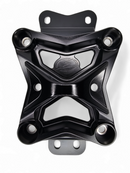 10 Bolt Radius Rod Plate with Pull Hook Black (Fits: Can-Am Maverick X3 2022+)