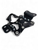 10 Bolt Radius Rod Plate with Pull Hook Black (Fits: Can-Am Maverick X3 2022+)