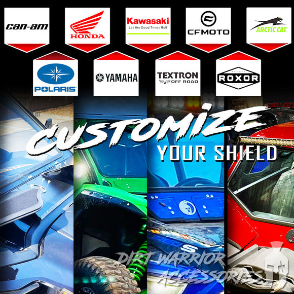 Custom Roll Cage Front & Rear Windshields - FREE QUOTE