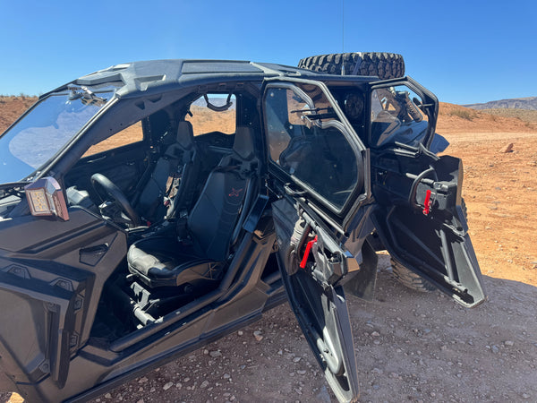 CANAM X3 4-SEAT Cab Enclosure "THE VAULT" Upper Side Doors & Panels (patent pending)