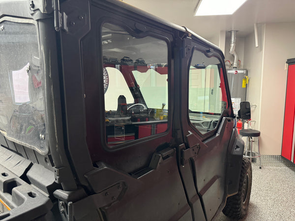 CANAM DEFENDER 4-SEAT Cab Enclosure "THE VAULT" Upper Side Doors & Panels (patent pending)