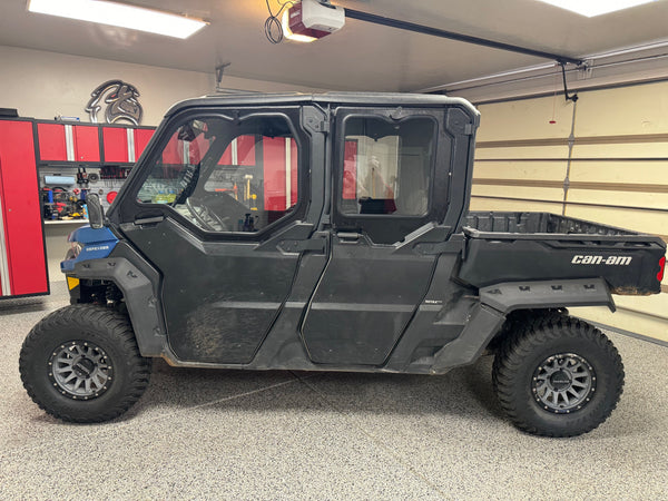 CANAM DEFENDER 4-SEAT Cab Enclosure "THE VAULT" Upper Side Doors & Panels (patent pending)