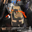 DIRT WARRIOR RZR Rear Seat Mounted Cargo Rack Dirt Warrior Accessories