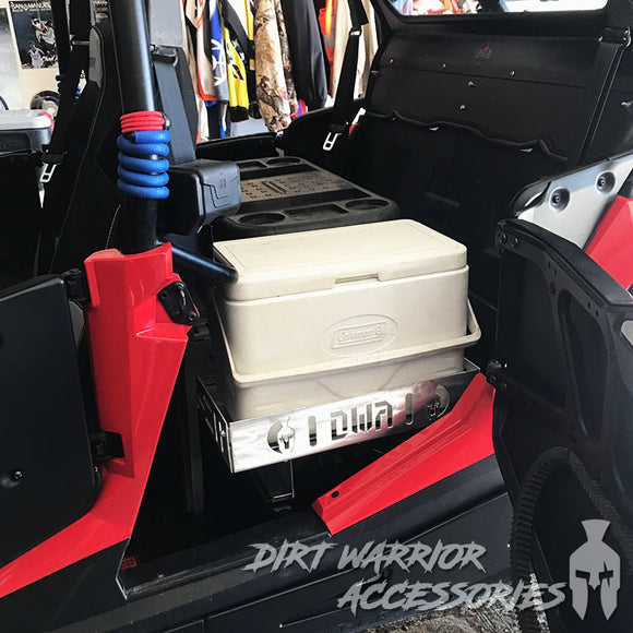 DIRT WARRIOR RZR Rear Seat Mounted Cargo Rack Dirt Warrior Accessories