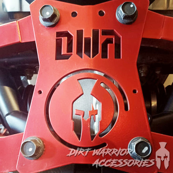 DWA POLARIS RZR PRO R RADIUS ROD PLATE - Dirt Warrior Accessories