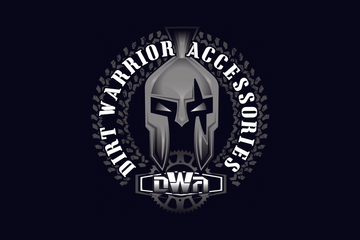 Dirt Warrior Logo Whip Flag
