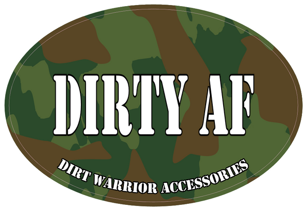 DWA Dirt Warrior Accessories STICKERS