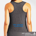 District Women's Tri-Blend Racerback Tank We ride at NOON Bitches!