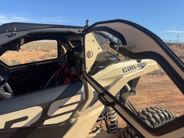 CANAM X3 2-SEAT Cab Enclosure "THE VAULT" Upper Side Doors & Panels (Patent Pending)