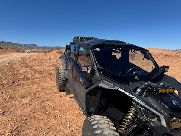 CANAM X3 4-SEAT Cab Enclosure "THE VAULT" Upper Side Doors & Panels (patent pending)