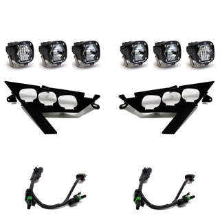 BAJA DESIGNS Polaris S1 Triple LED Headlight Kit - Polaris 2020-24 RZR Pro XP; 2024 RZR Pro R/Turbo R