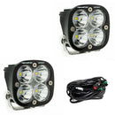 BAJA DESIGNS Squadron Sport Black LED Auxiliary Light Pod Pair - Universal-1