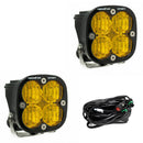 BAJA DESIGNS Squadron Sport Black LED Auxiliary Light Pod Pair - Universal-7