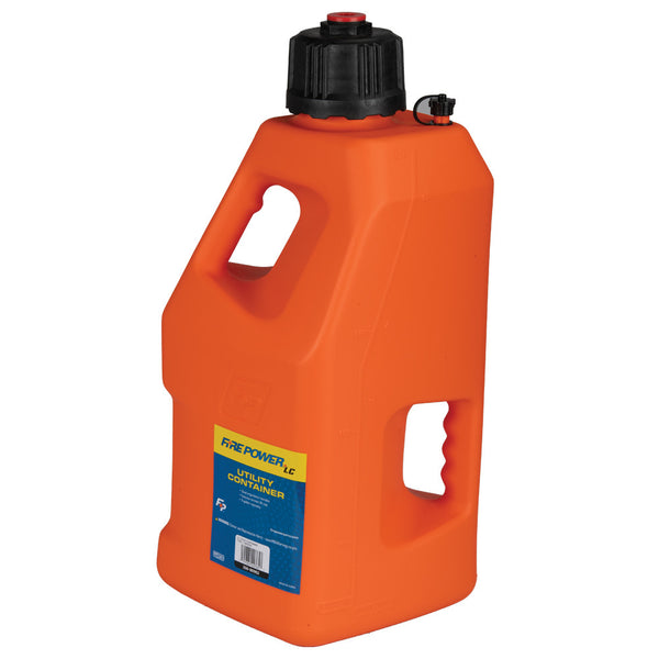 Fire Power LC Utility Container 5 Gal - Orange