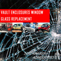 UTV SXS Vault enclosures window glass replacement for DIRT WARRIOR ACCESSORIES vault enclosures and upper glass panels 