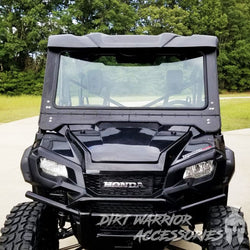 HONDA PIONEER 1000 FRONT WINDSHIELD 2016+ 'Dirt Warrior Accessories' 