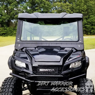 HONDA PIONEER 1000 FRONT WINDSHIELD 2016+ 'Dirt Warrior Accessories' 
