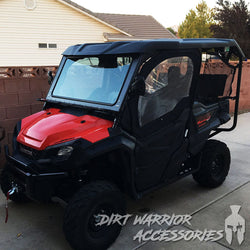 HONDA PIONEER 1000 FRONT WINDSHIELD 2016+ 'Dirt Warrior Accessories' 