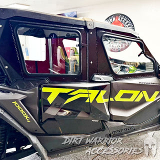 HONDA TALON 1000 4-SEAT VAULT 19-2025 Side Doors Panels Dirt Warrior Accessories