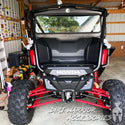 HONDA TALON 2-SEAT REAR WINDSHIELD 2019+ Dirt Warrior Accessories