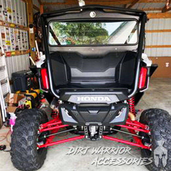 HONDA TALON 2-SEAT REAR WINDSHIELD 2019+ Dirt Warrior Accessories