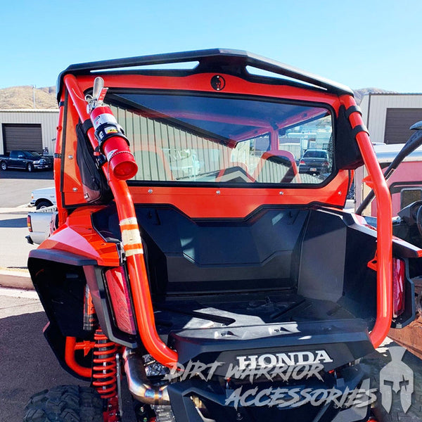 HONDA TALON 4-SEAT REAR WINDSHIELD 2020+ 'Dirt Warrior Accessories' 