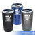 Three insulated tumblers in black, blue, and gray with 'Have a Dirty Day!' text on a white background. Dirt Warrior Accessories