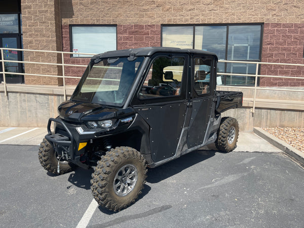 CANAM Defender 4-SEAT Cab Enclosure "THE VAULT" 2016+ Upper Side Doors & Panels to go with Super ATV Doors (Patent Pending)