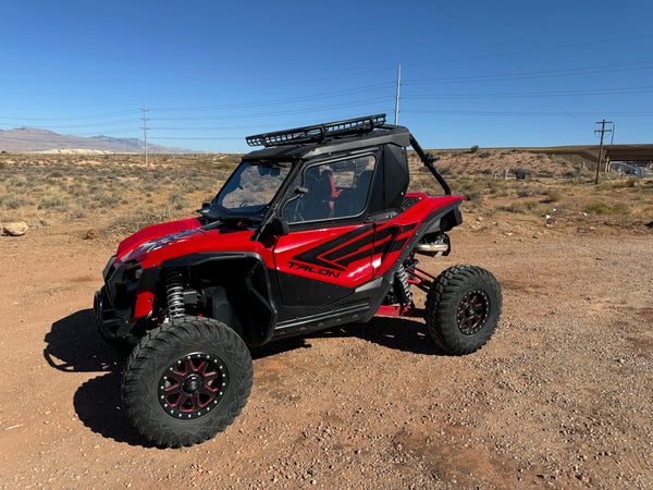 HONDA TALON 1000 2-SEAT Cab Enclosure "THE VAULT" 2019-22 Upper Side Doors & Panels (Patent Pending)