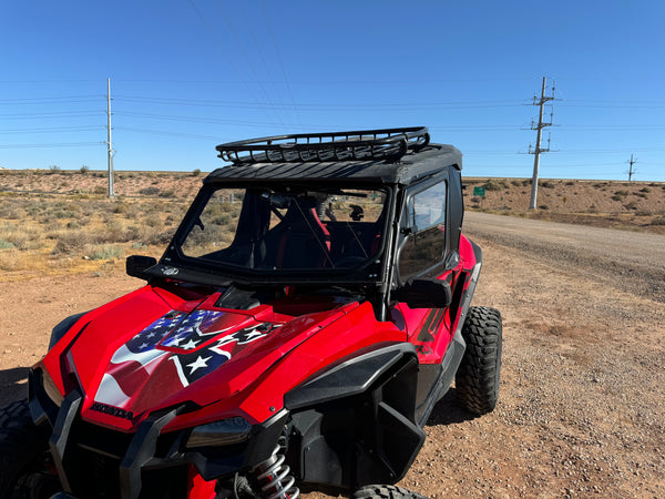 HONDA TALON 1000 2-SEAT Cab Enclosure "THE VAULT" 2019-22 Upper Side Doors & Panels (Patent Pending)