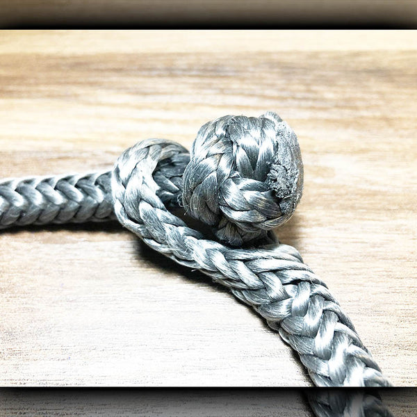 JM Rigging 1/4" Black Soft Shackle Pure Dyneema