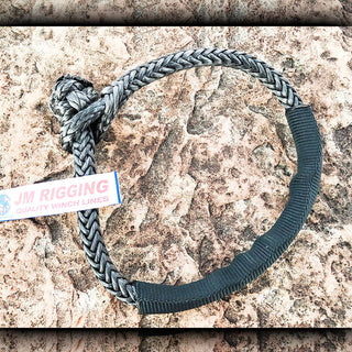 JM Rigging 1/4" Black Soft Shackle Pure Dyneema