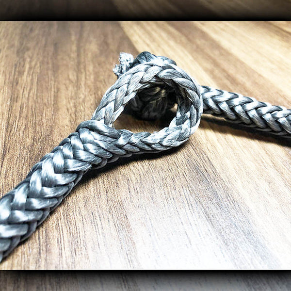 JM Rigging 1/4" Black Soft Shackle Pure Dyneema